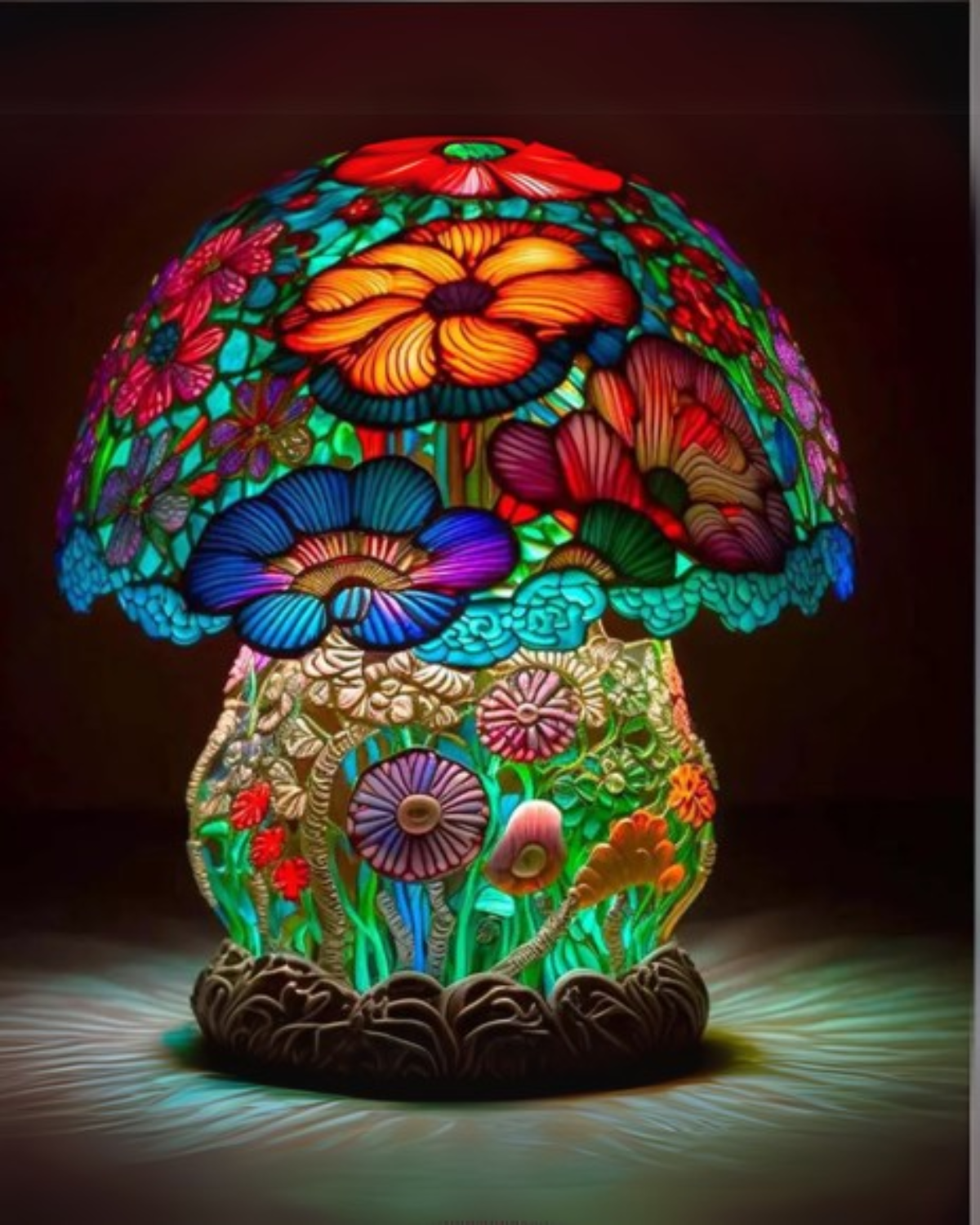 #Style_Big Foot Mushroom