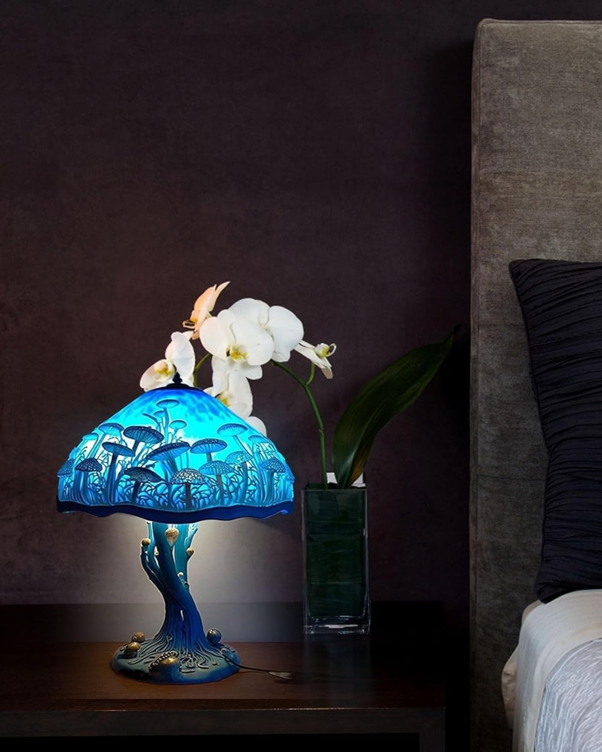 #Style_Blue Mushroom