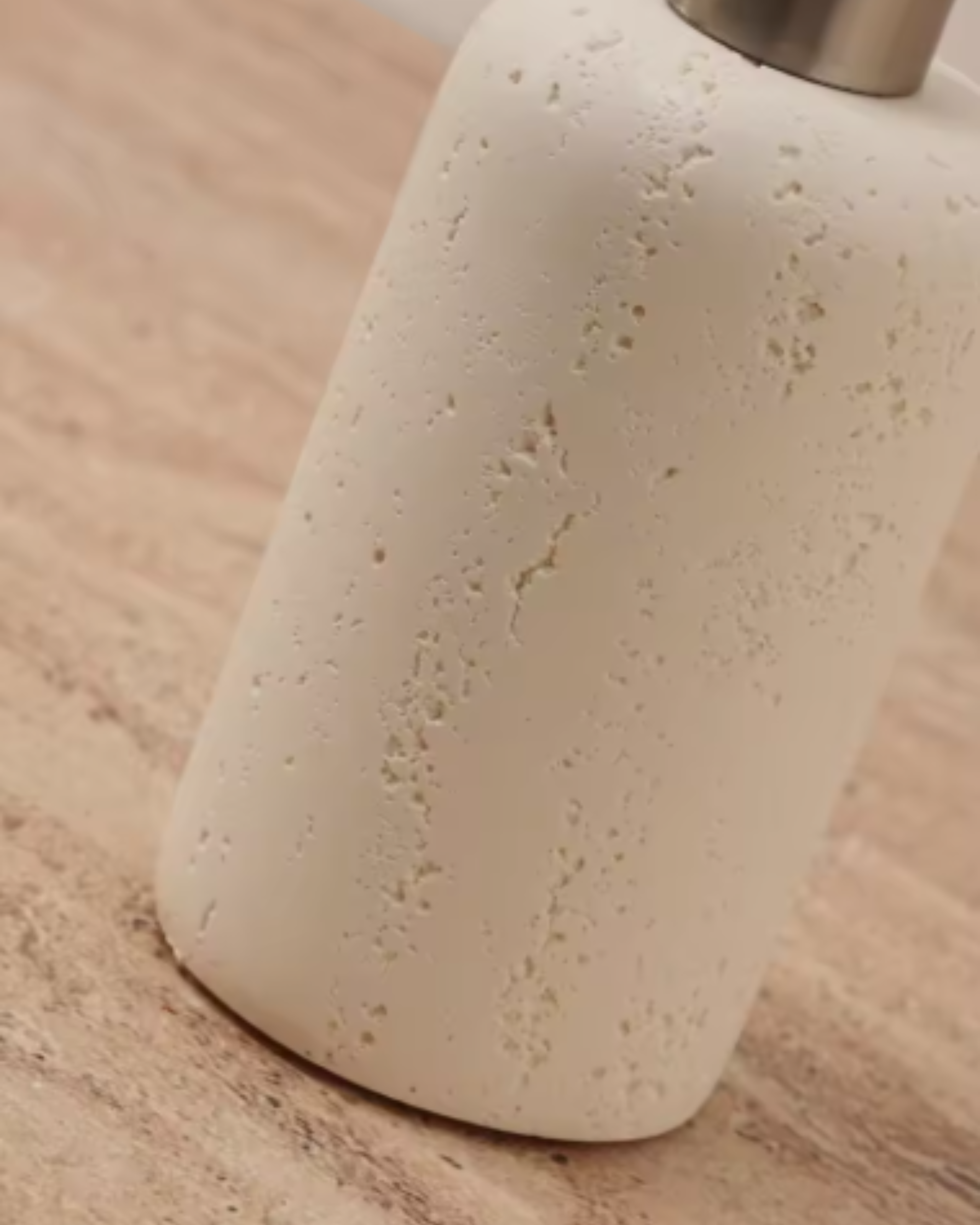 Travertine Soap Dispenser