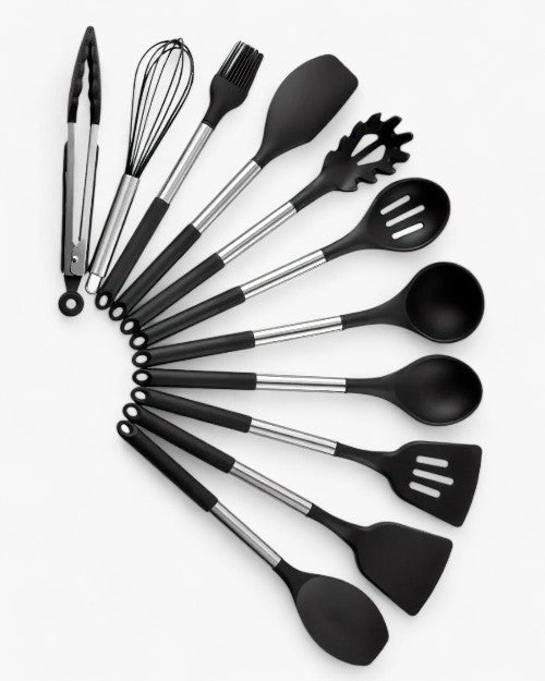 13-Piece Nordic Silicone Utensil Set