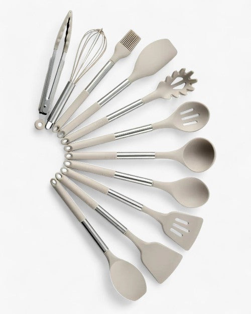 13-Piece Nordic Silicone Utensil Set