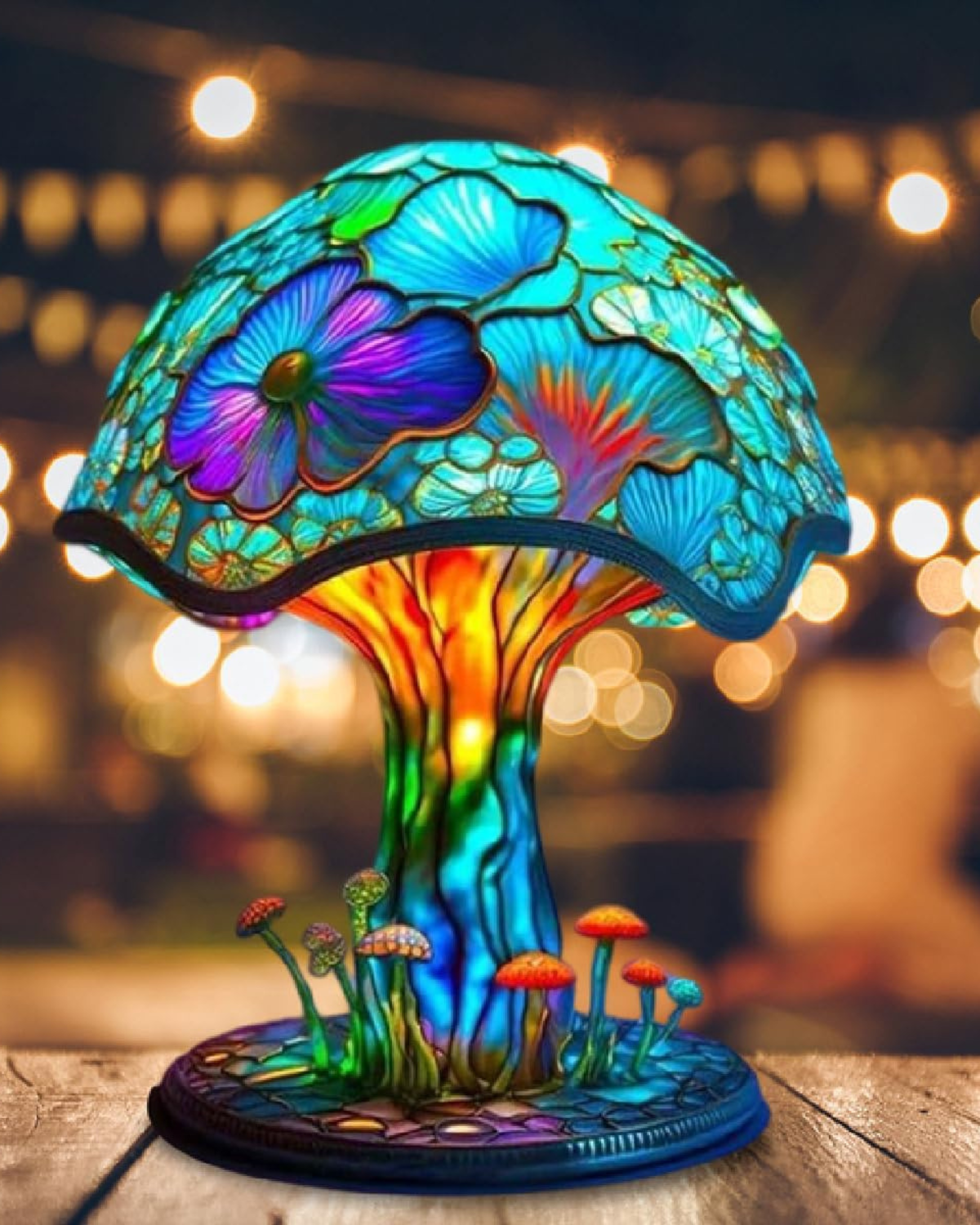 #Style_Small Mushroom Colorful