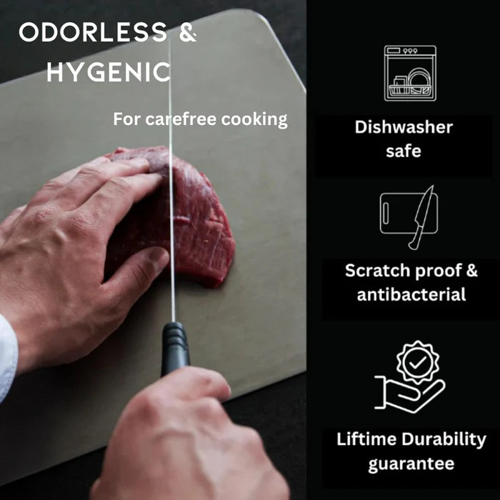 100% Titanium Antibacterial Cutting Board