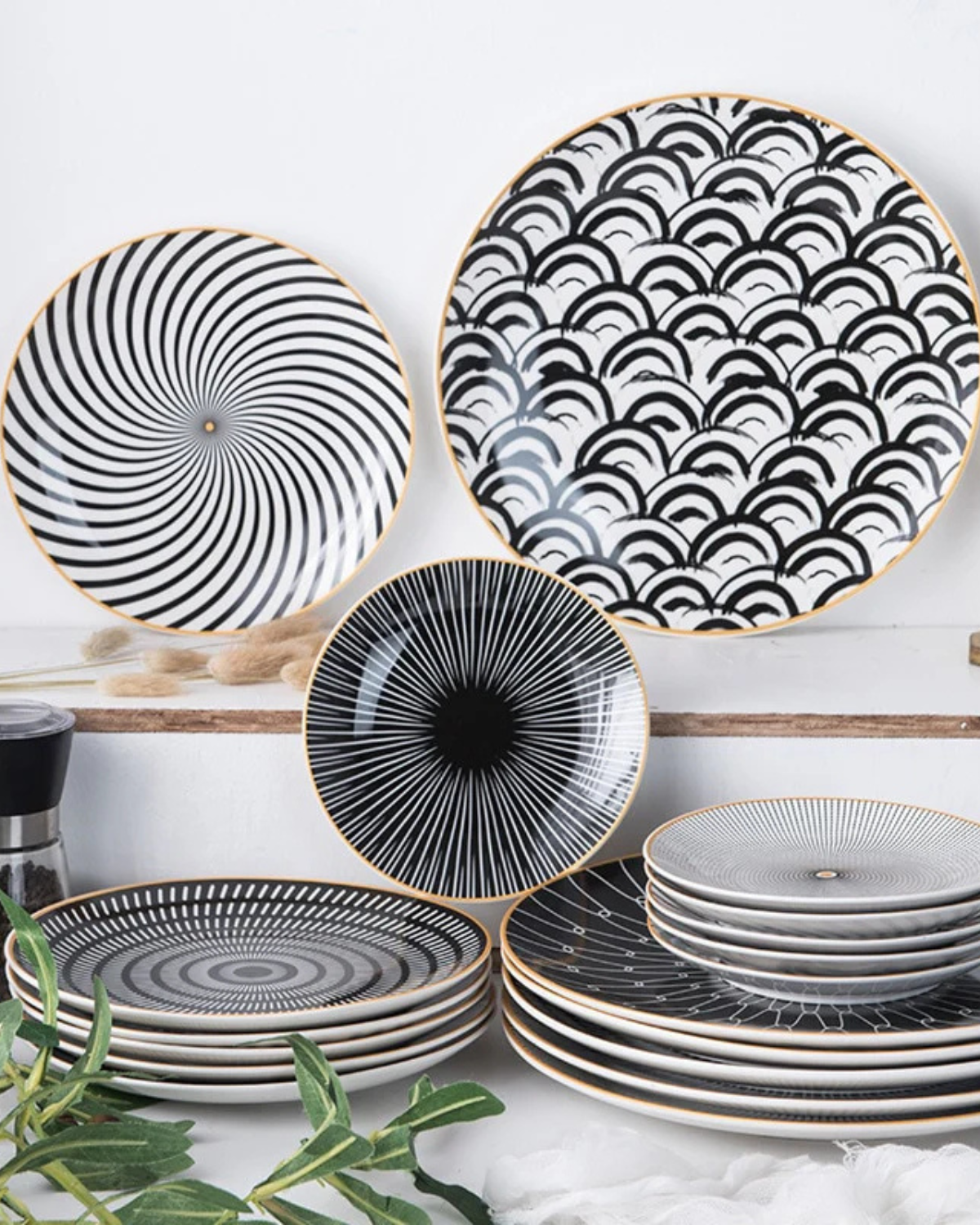 Noir Patterns Collection (Set of 6)