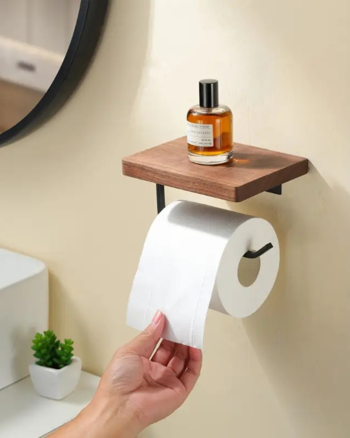 Ébène Toilet Roll Holder