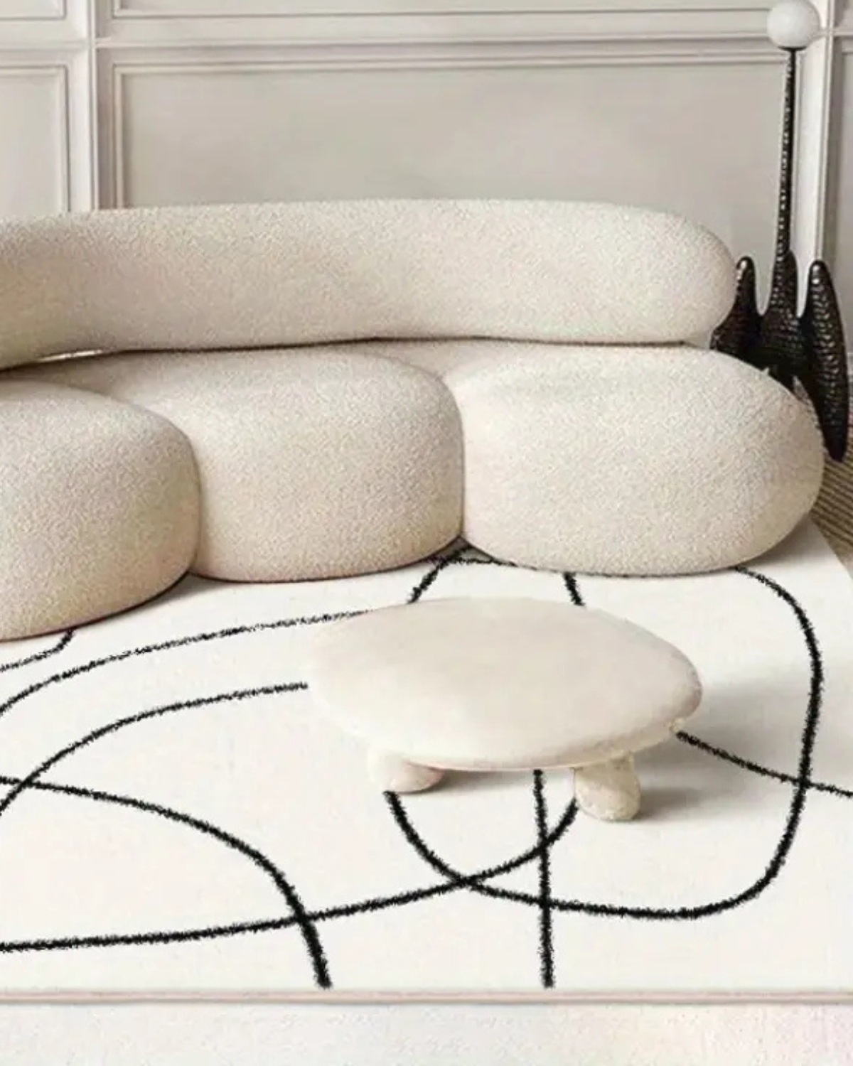 Épure Noir Rug
