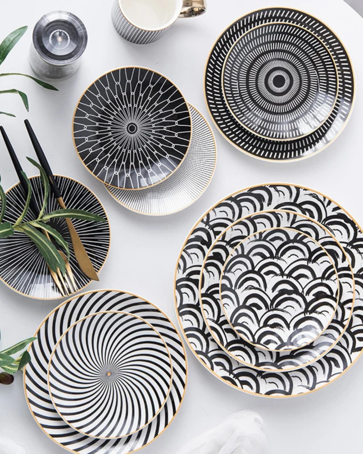 Noir Patterns Collection (Set of 6)