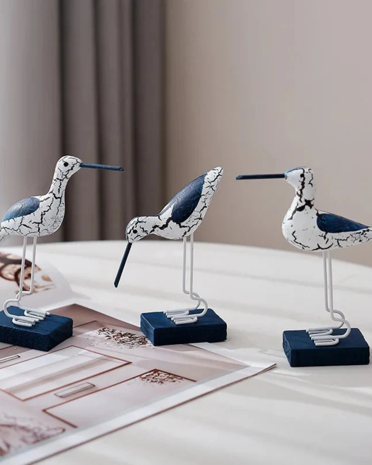 Luxe Feathered Trio (Set of 3)