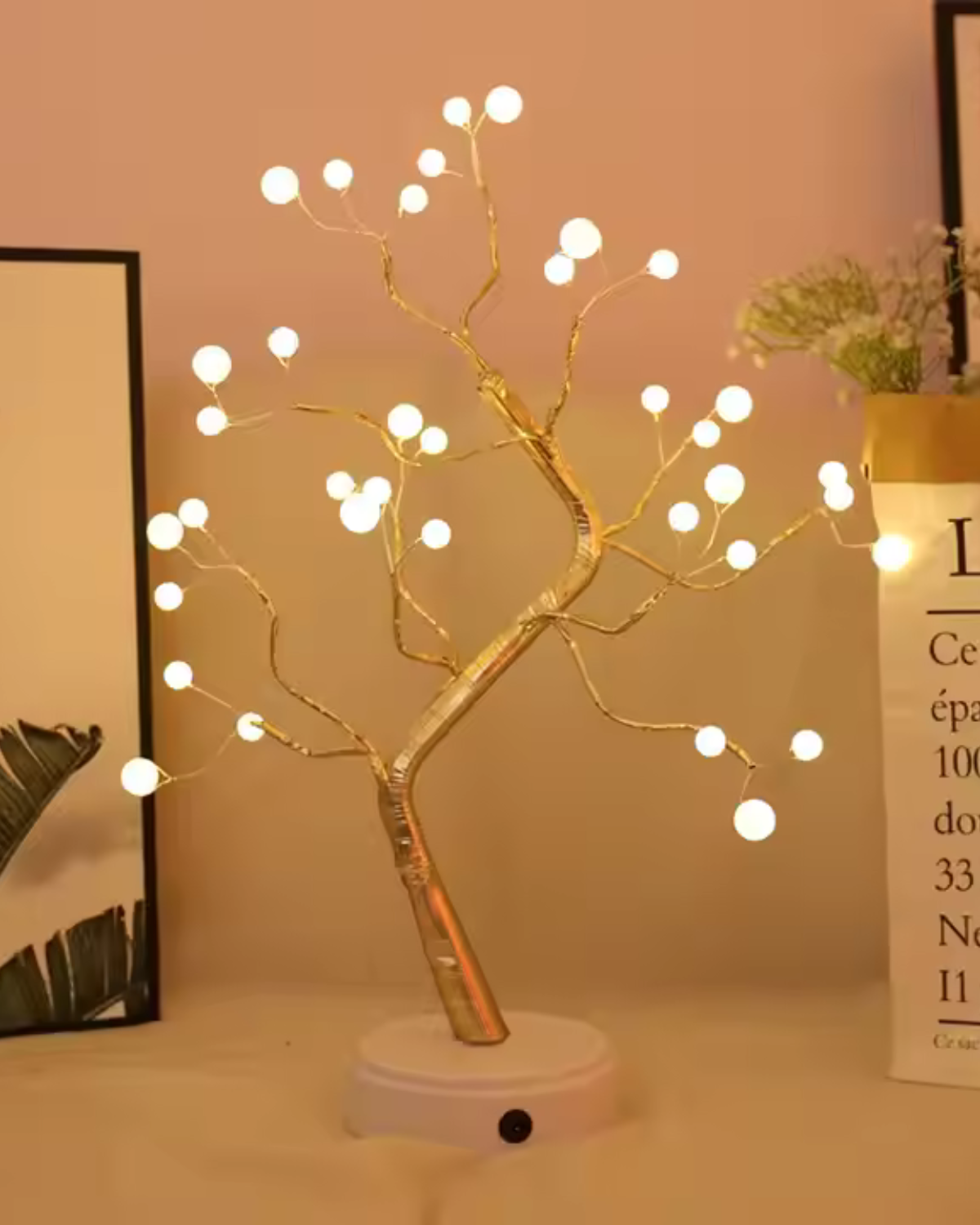 #Style_Pearl Lights Tree