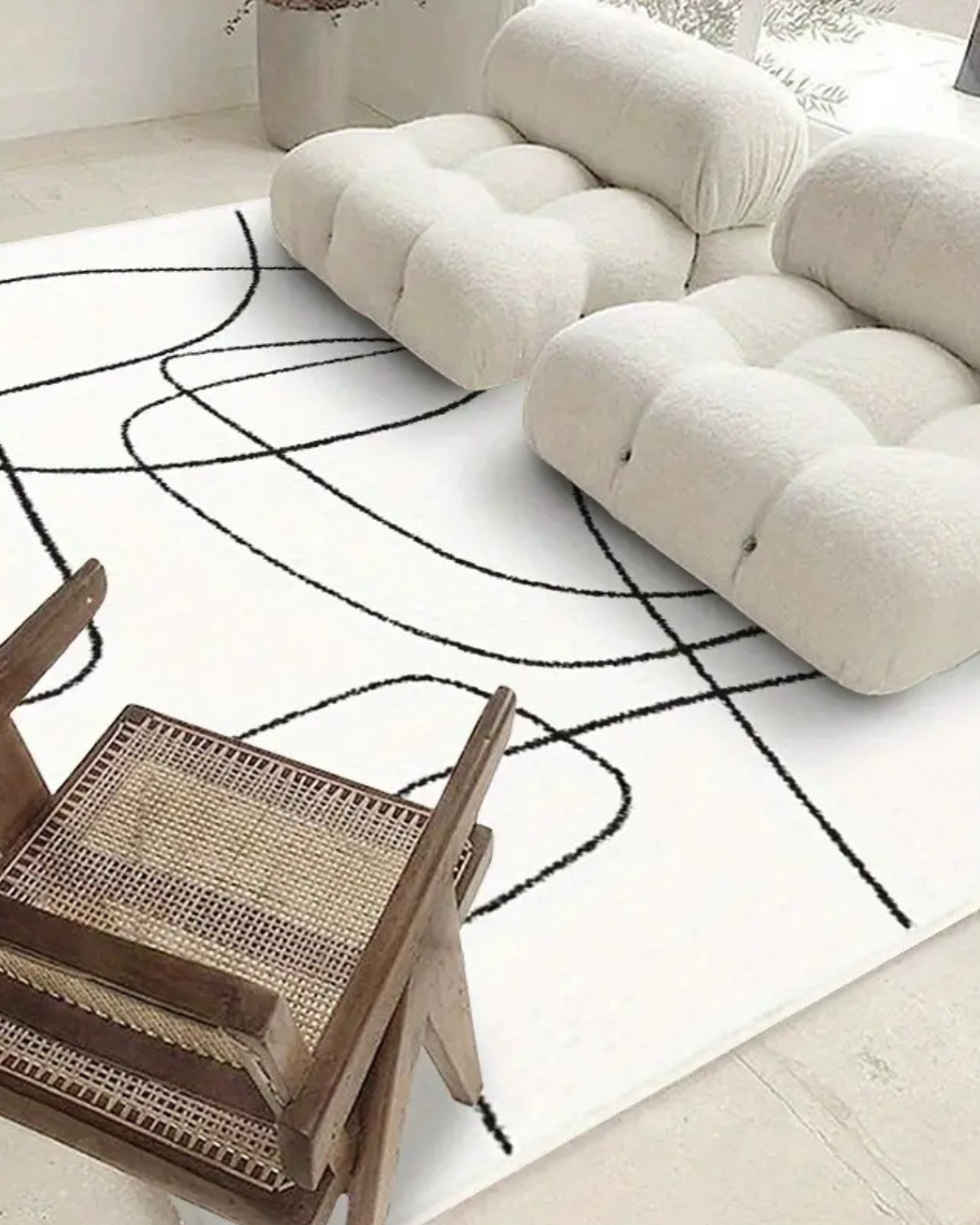 Épure Noir Rug
