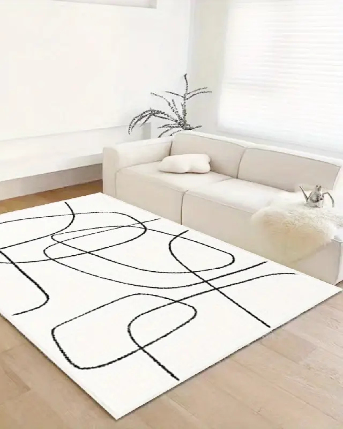 Épure Noir Rug