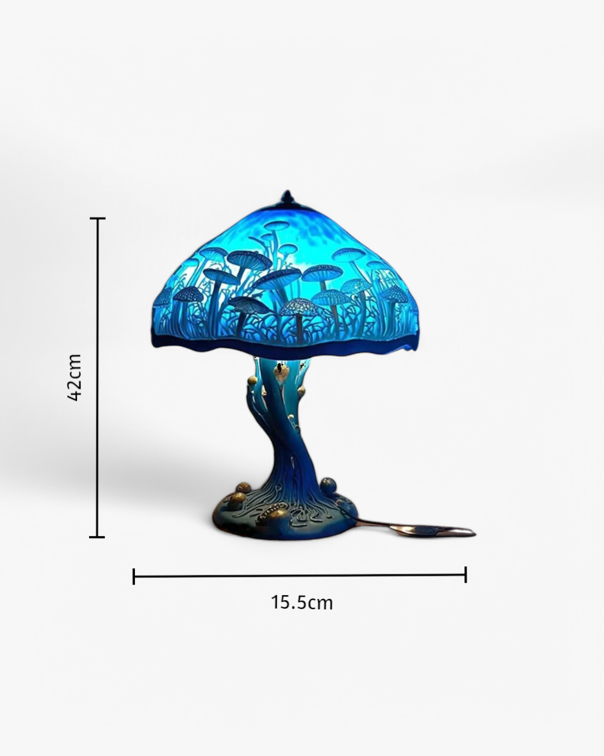 #Style_Blue Mushroom
