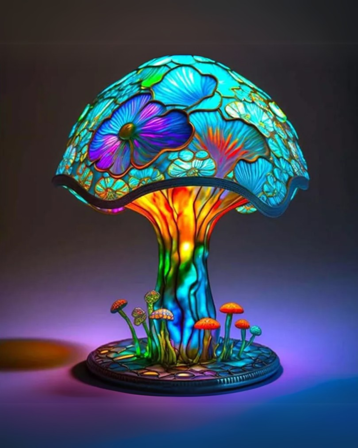 #Style_Small Mushroom Colorful