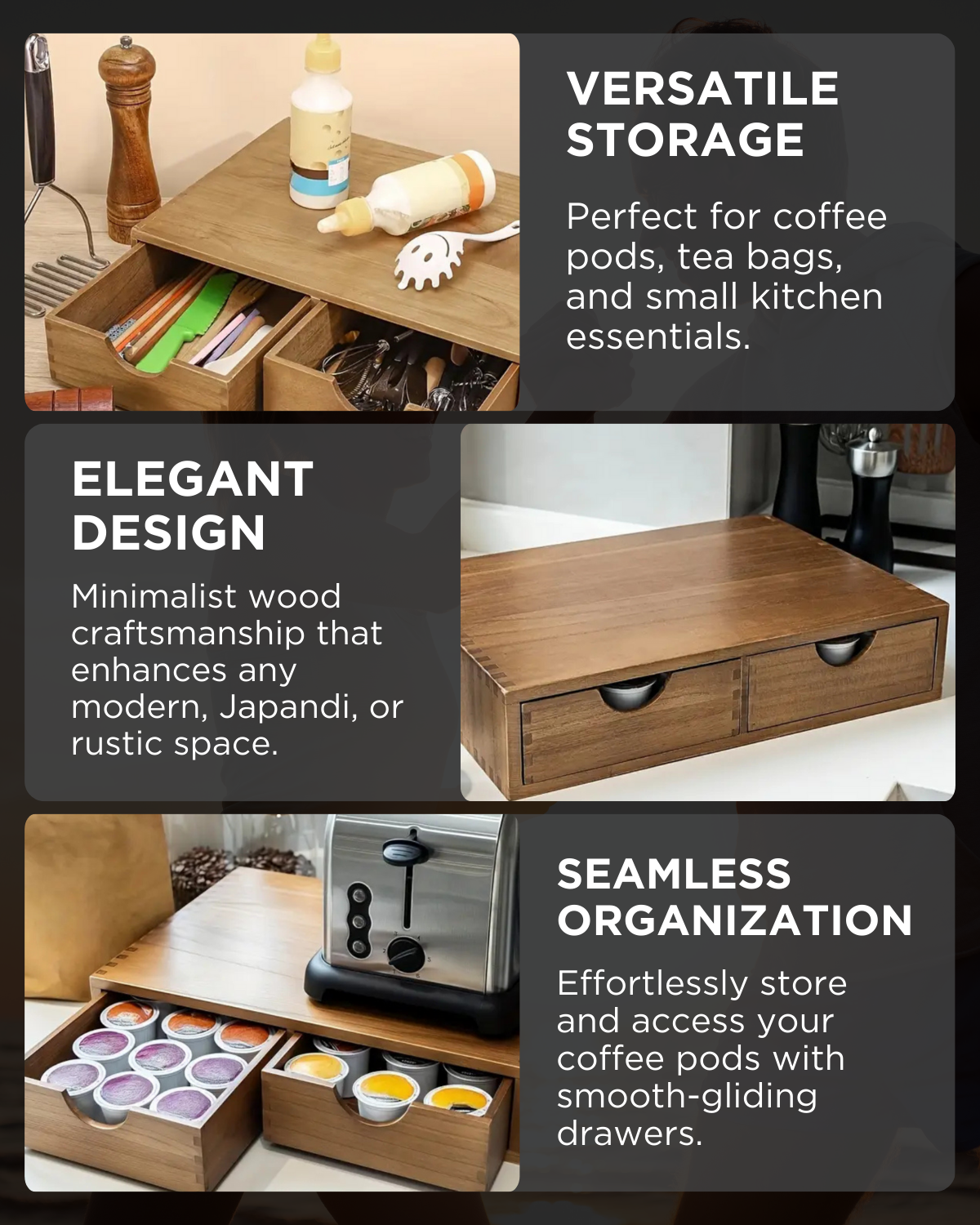 Soléa Coffee Pod Storage