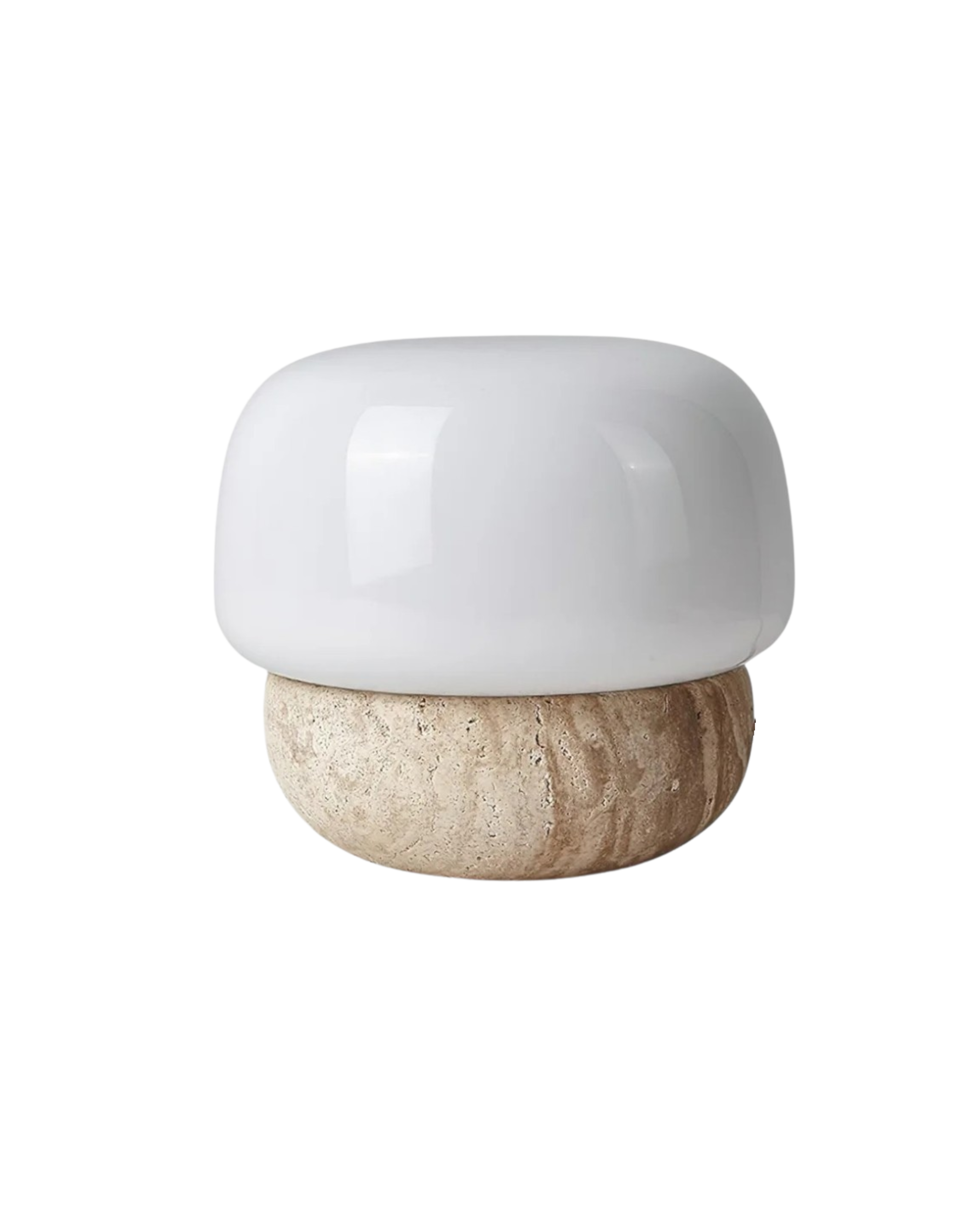 Travertine Table Lamp