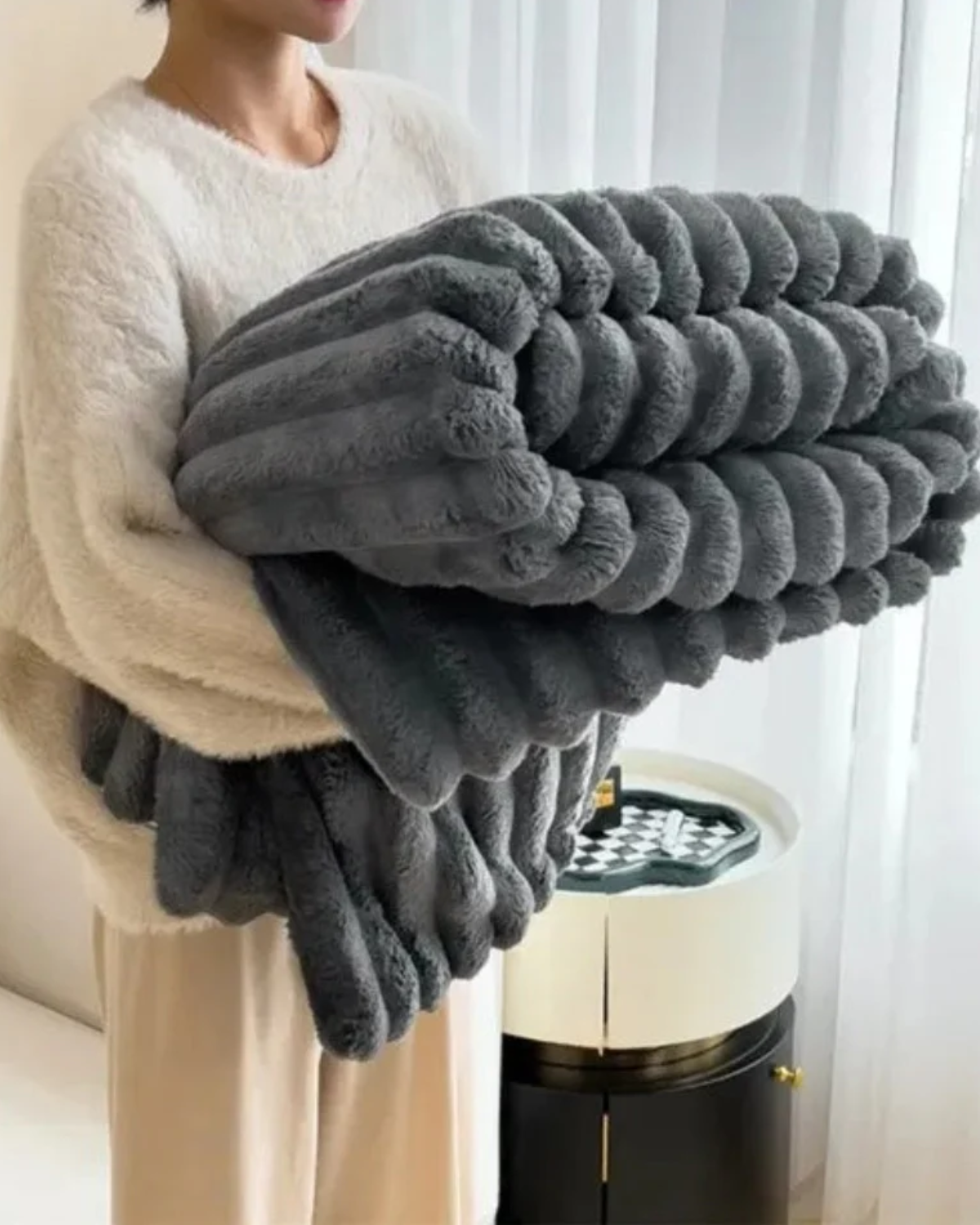 Chic Plush Warm Blanket