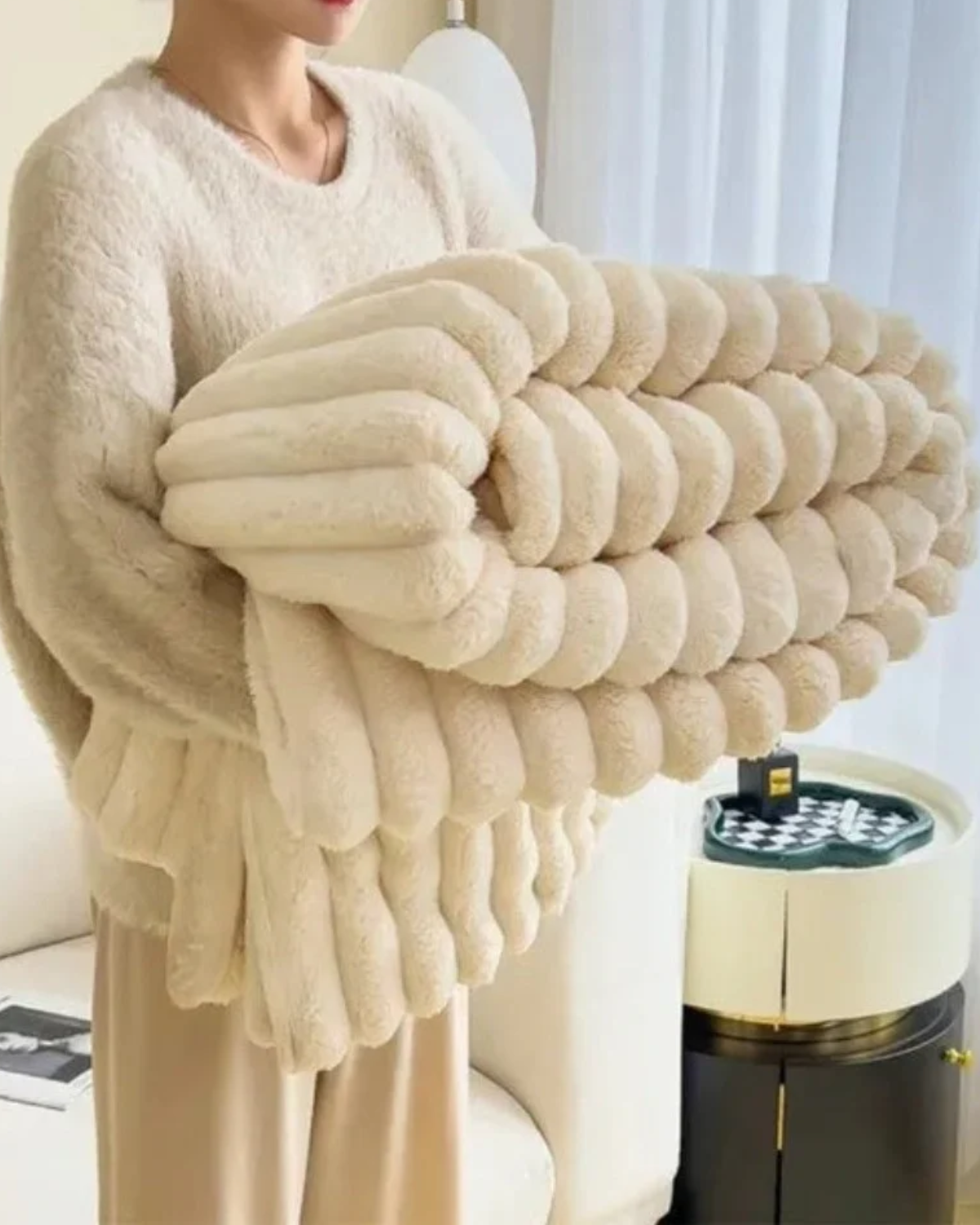 Chic Plush Warm Blanket
