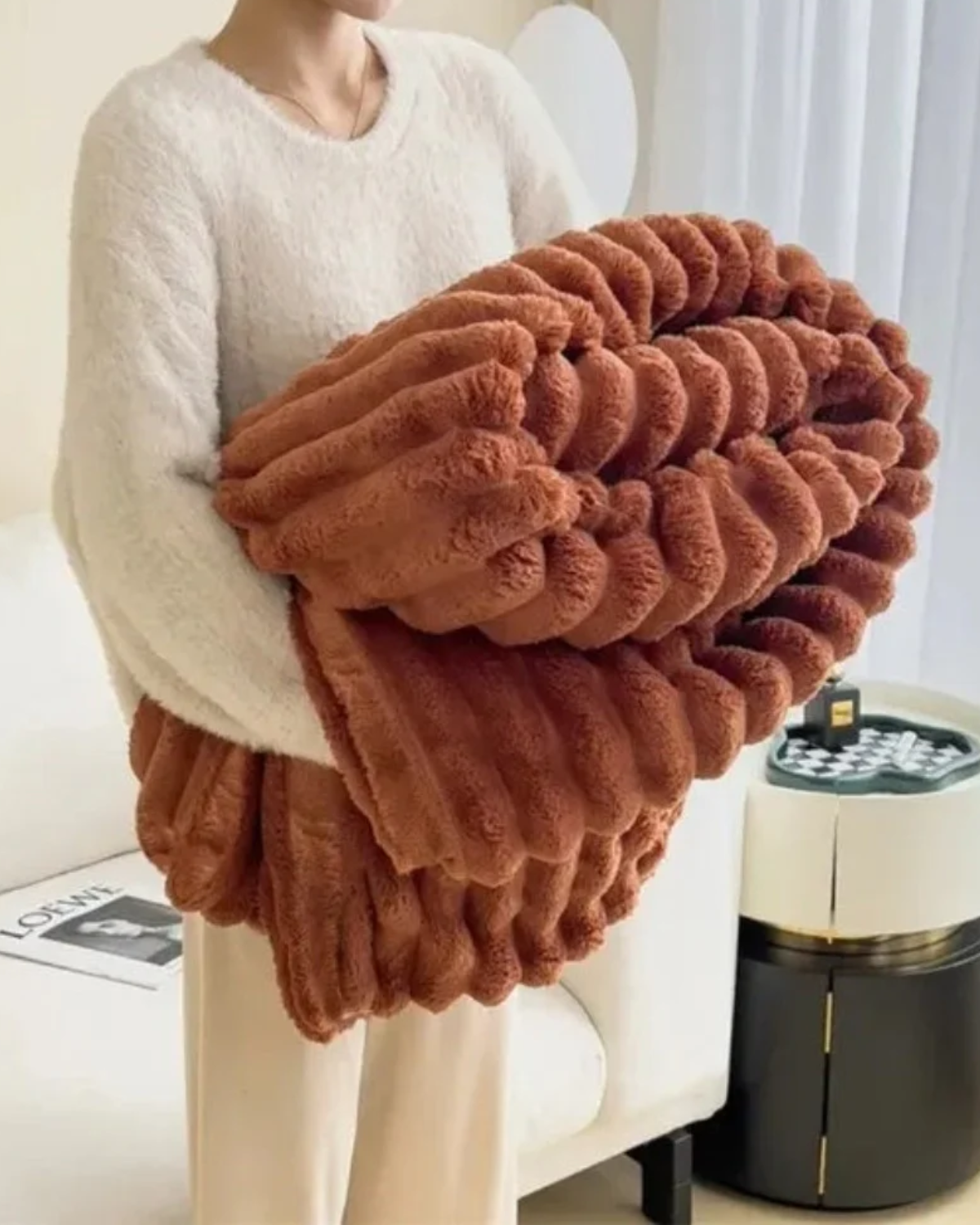Chic Plush Warm Blanket