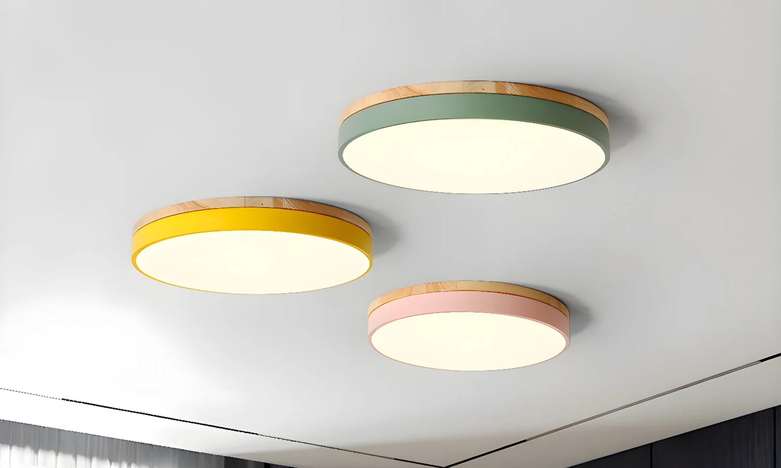 Wood Ceiling Lamps
