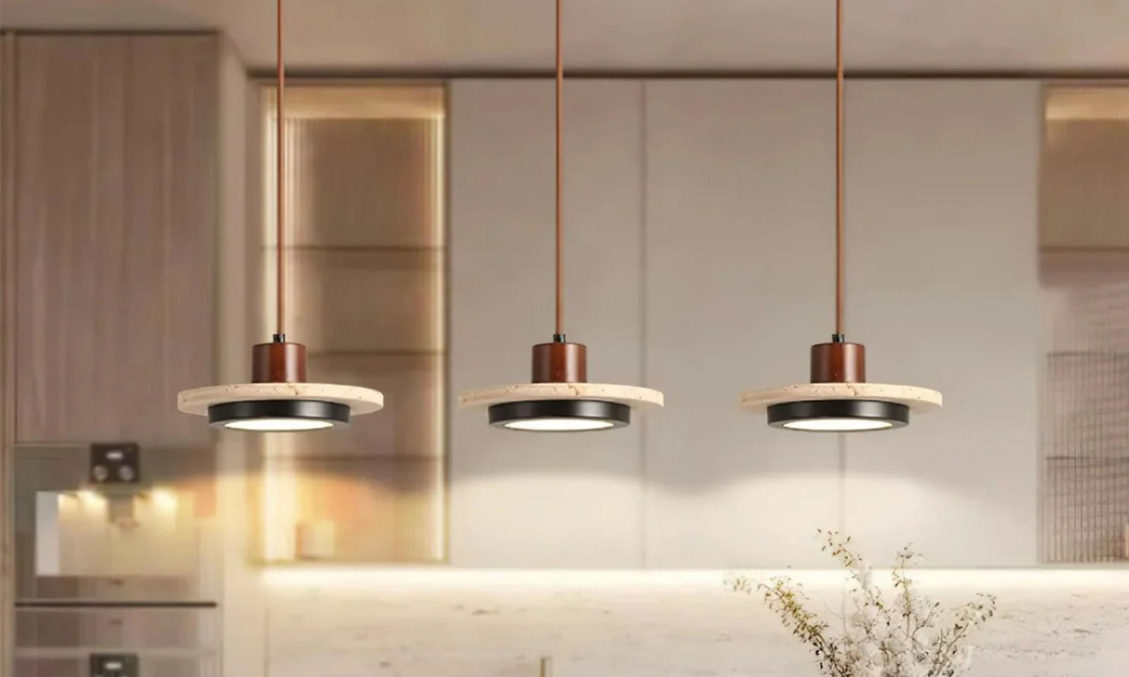 Stone Pendant Lamps