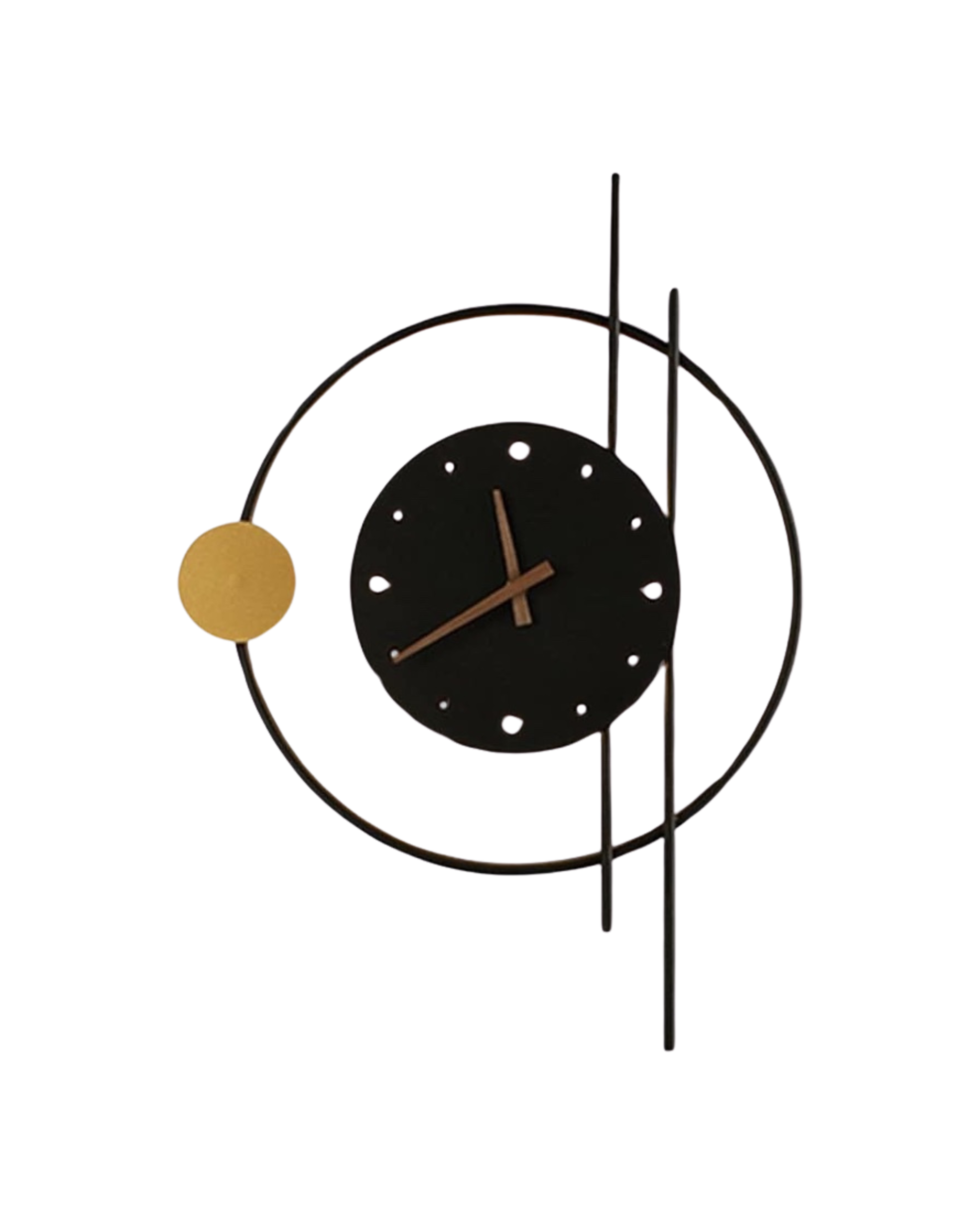 Éclipse Wall Clock Lamp