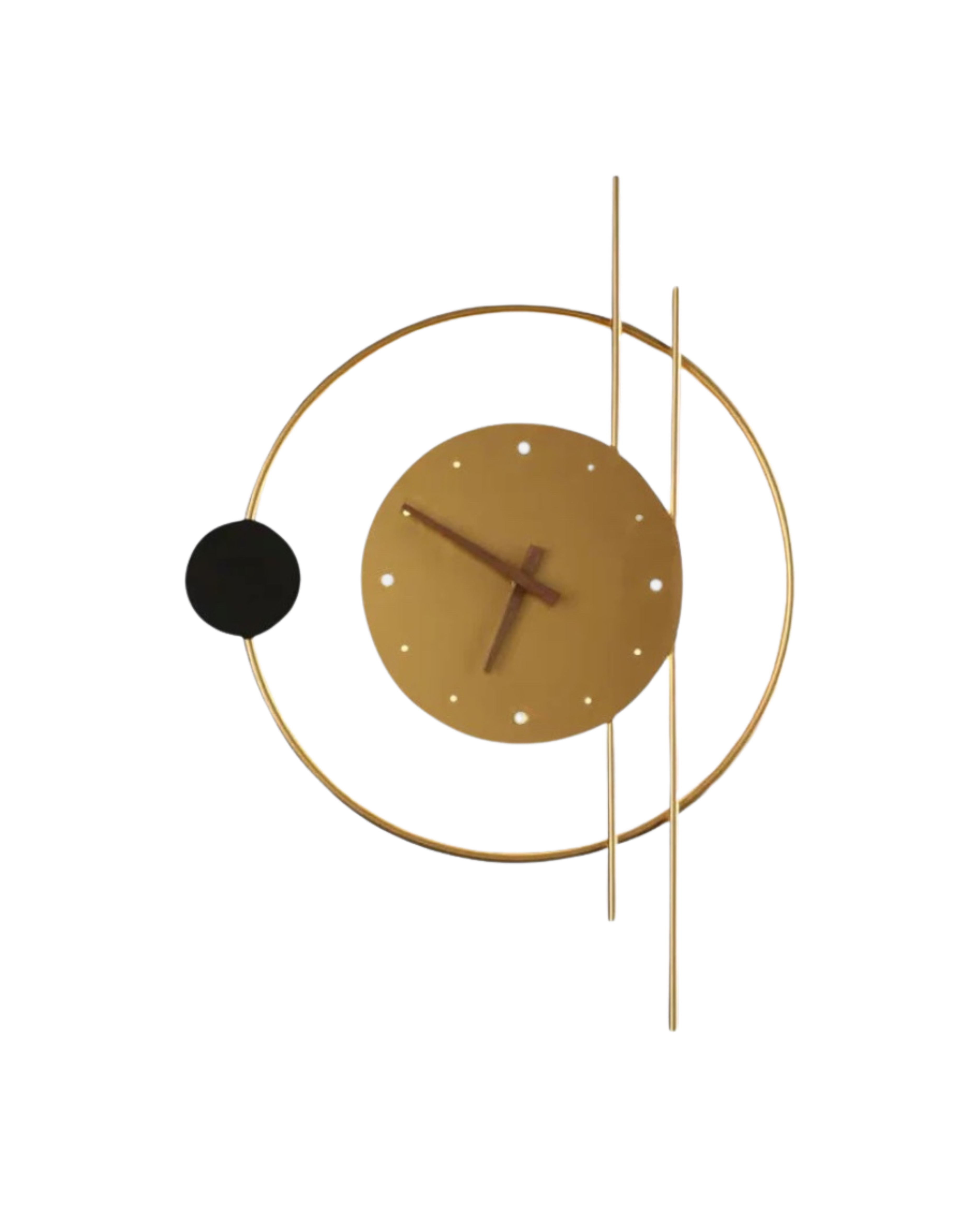 Éclipse Wall Clock Lamp